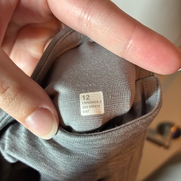 Lululemon Align High-Rise Mini-Flare Pant *Regular Heathered Core Medium Grey 12 - Picture 9 of 9